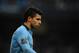 MANCHESTER, ENGLAND - JANUARY 01: Sergio Aguero of Manchester City looks on during the Barclays Premier League match between Manchester City and Stoke City at the Etihad Stadium on January 1, 2013 in Manchester, England. (Photo by Michael Regan/Getty Images)