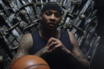 Carmelo Stars in New 'Game of Thrones' Commercial