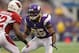 Oct 21, 2012; Minneapolis, MN, USA; Minnesota Vikings defensive back Antoine Winfield (26) against the Arizona Cardinals at the Metrodome. The Vikings defeated the Cardinals 21-14. Mandatory Credit: Brace Hemmelgarn-USA TODAY Sports