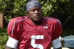 Rainey Adjusting to Move to Linebacker
