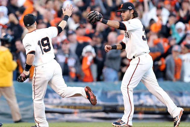 Giants' Brandon Crawford Thriving with Marco Scutaro as His Mentor