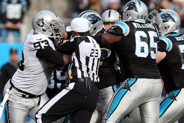 Oakland Raiders: Tommy Kelly Officially Released, McClain and Palmer Next?