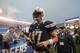 SAN DIEGO, CA - DECEMBER 30: Philip Rivers #17 of the San Diego Chargers walks back to the locker room after the 24-21 win over the Oakland Raiders on December 30, 2012 at Qualcomm Stadium in San Diego, California. (Photo by Donald Miralle/Getty Images)