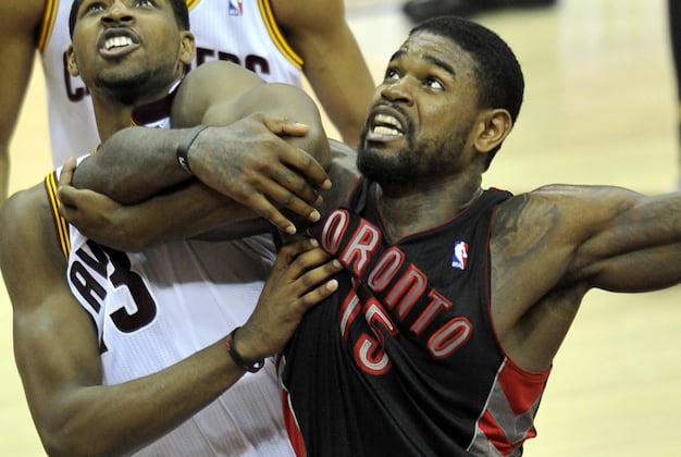 Amir Johnson out for Remainder of Game
