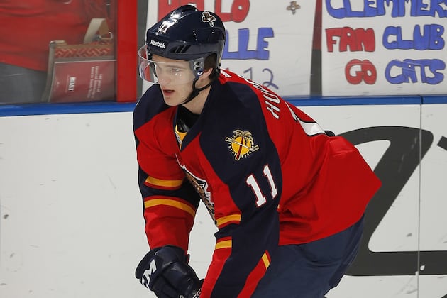 Florida Panthers' Jonathan Huberdeau in Pursuit of a Trophy