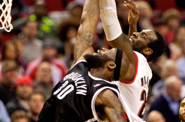 Evans (22 Points, 26 Rebounds) Leads Nets