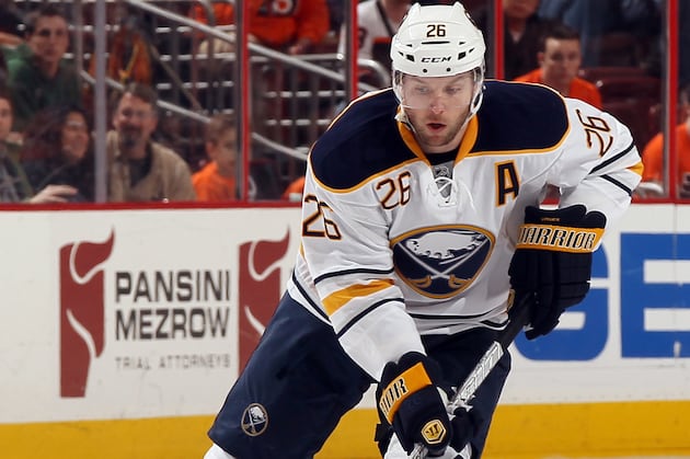 Vanek 'Definitely' out Thursday vs. Panthers