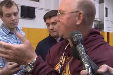 Gopher Football Starts Spring Practice, Indoors