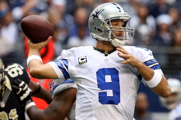 Tony Romo Cannot Be Franchised Tagged by Dallas Cowboys