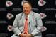 January 07, 2013; Kansas City, MO, USA; Kansas City Chiefs head coach Andy Reid answers questions from media during the press conference at Arrowhead Stadium. Mandatory Credit: Denny Medley-USA TODAY Sports