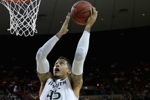Watch Gamble Get Big Dunk vs. Marquette