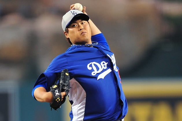 Dodgers' Hyun-Jin Ryu Sets Angels Down in Order in 3-0 Win
