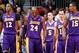 ATLANTA, GA - MARCH 13: Kobe Bryant #24 of the Los Angeles Lakers walks off the court after missing a game-tying three-point basket in the final seconds against the Atlanta Hawks at Philips Arena on March 13, 2013 in Atlanta, Georgia. NOTE TO USER: User expressly acknowledges and agrees that, by downloading and or using this photograph, User is consenting to the terms and conditions of the Getty Images License Agreement. (Photo by Kevin C. Cox/Getty Images)