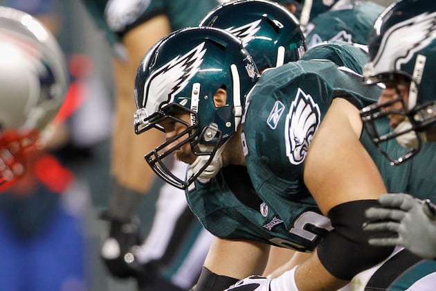 Eagles O-Linemen on Mend from 2012 Injuries