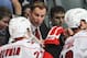 TORONTO, CANADA - FEBRUARY 4: Head coach Kirk Muller of the Carolina Hurricanes talks to his players in a game against the Toronto Maple Leafs on February 4, 2013 at the Air Canada Centre in Toronto, Canada. The Hurricanes defeated the Leafs 4-1. (Photo by Claus Andersen/Getty Images)