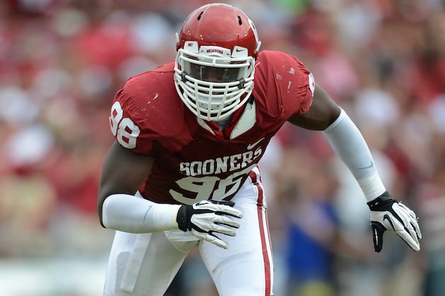 Chuka Ndulue Carrying His Weight as Defensive Lineman in Spring Drills