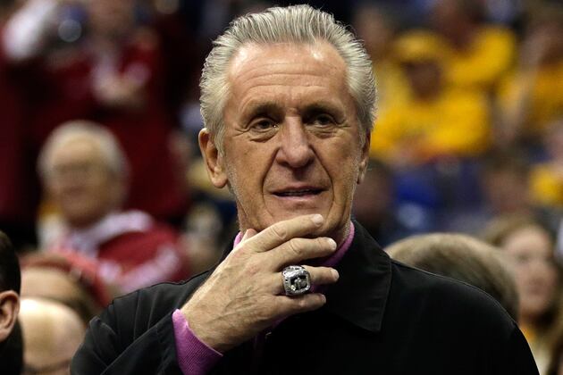 Pat Riley on Danny Ainge: 'He Needs to Shut the F--- Up'