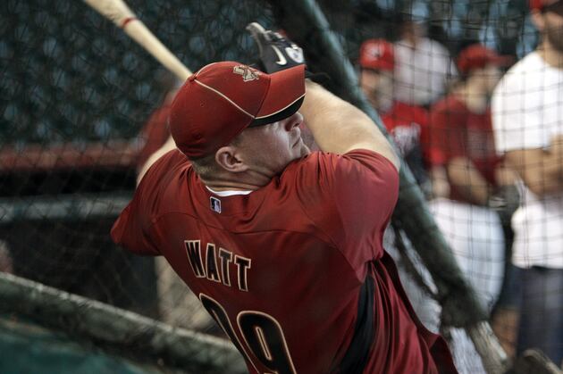 J.J. Watt Hits Five BP Home Runs with Astros