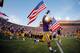 BATON ROUGE, LA - SEPTEMBER 15: Eric Reid #1 of the LSU Tigers carries an American Flag onto the field before playing the Idaho Vandals at Tiger Stadium on September 15, 2012 in Baton Rouge, Louisiana. (Photo by Chris Graythen/Getty Images)