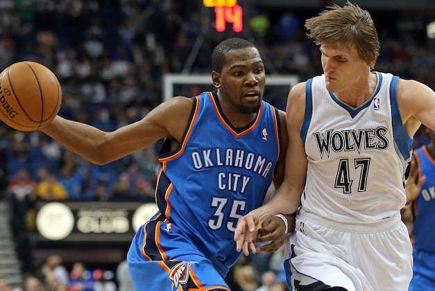 Pekovic Powers Timberwolves over Thunder 101-93