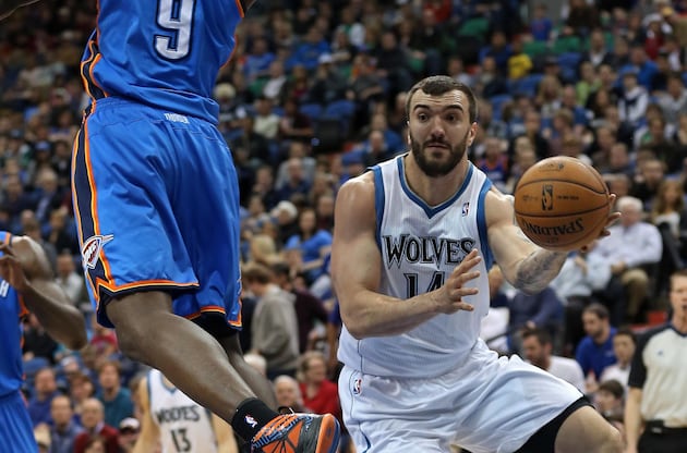Pekovic, Rubio Lead Wolves to Upset of Thunder