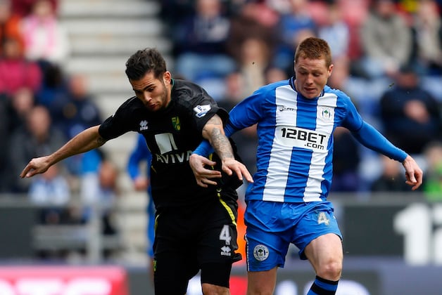 Wigan 1 Norwich 0