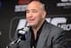 August 11, 2012; Denver, CO, USA; UFC president Dana White talks during the press conference following UFC 150 at the Pepsi Center. Mandatory Credit: Ron Chenoy-USA TODAY Sports