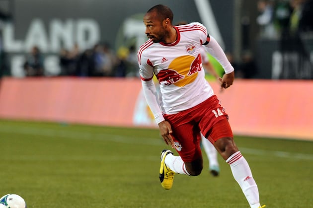 GOAL: Thierry Henry Skillful Volley
