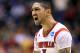 INDIANAPOLIS, IN - MARCH 29: Peyton Siva #3 of the Louisville Cardinals reacts in the second half against the Oregon Ducks during the Midwest Region Semifinal round of the 2013 NCAA Men's Basketball Tournament at Lucas Oil Stadium on March 29, 2013 in Indianapolis, Indiana. (Photo by Andy Lyons/Getty Images)