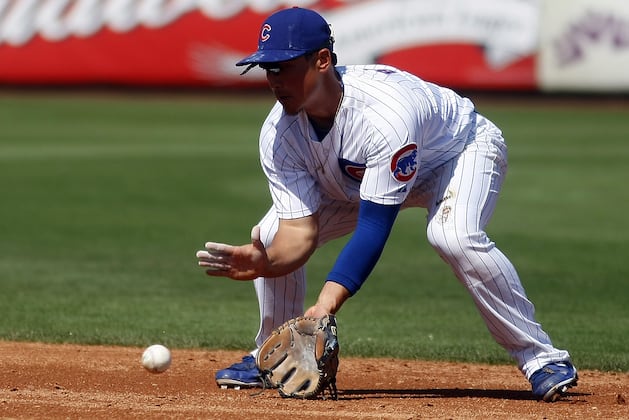 Cubs' Barney Gets 5 Stitches in Knee, out for Opening Day