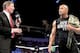 John Laurinaitis returns to confront WWE Champion The Rock. (Courtesy of WWE.com)