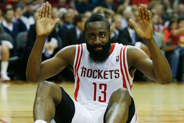 Harden out vs. Clippers