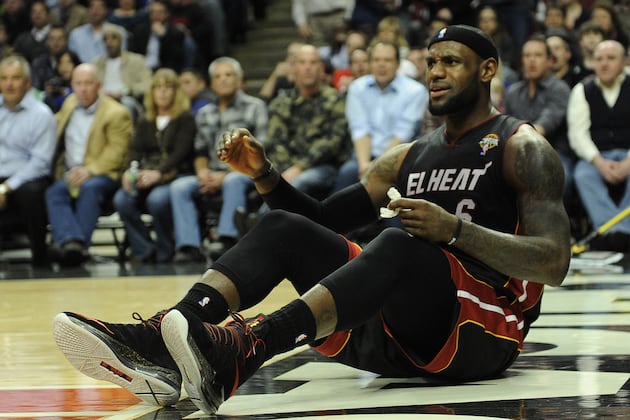 Bulls' Hard Foul on LeBron Upgraded to a Flagrant