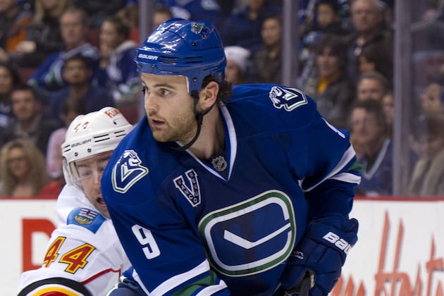 Canucks Reassign Kassian and Gordon, Recall Jensen, Sweatt