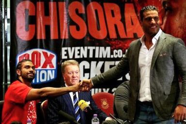Charr Head of the List for David Haye's Next Opponent on June 29th