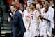 LEXINGTON, KY - MARCH 23: Head coach Rick Pitino of the Louisville Cardinals reacts with his team after a play in the second half against the Colorado State Rams during the third round of the 2013 NCAA Men's Basketball Tournament at Rupp Arena on March 23, 2013 in Lexington, Kentucky. (Photo by Kevin C. Cox/Getty Images)
