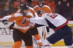 Watch Caps-Flyers Fight After Giroux Gets Lit Up 