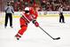 RALEIGH, NC - JANUARY 22: Jussi Jokinen #39 of the Carolina Hurricanes moves the puck against the Tampa Bay Lightning during play at PNC Arena on January 22, 2013 in Raleigh, North Carolina. Tampa Bay won 4-1. (Photo by Grant Halverson/Getty Images)