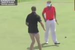 Danish Golfer Hits Amazing Pants-Less Wonder Shot
