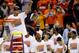 WASHINGTON, DC - MARCH 30: Michael Carter-Williams #1 of the Syracuse Orange cuts down the net after defeating the Marquette Golden Eagles to win the East Regional Round Final of the 2013 NCAA Men's Basketball Tournament at Verizon Center on March 30, 2013 in Washington, DC. (Photo by Win McNamee/Getty Images)