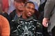 Mar. 3, 2013; New York, NY, USA; New York Giants player Victor Cruz attends the game between the New York Knicks and the Miami Heat at Madison Square Garden. Miami won 99-93. Mandatory Credit: Debby Wong-USA TODAY Sports