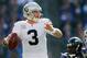 BALTIMORE, MD - NOVEMBER 11: Quarterback Carson Palmer #3 of the Oakland Raiders throws a pass against the Baltimore Ravens at M&T Bank Stadium on November 11, 2012 in Baltimore, Maryland. (Photo by Rob Carr/Getty Images)