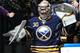 Mar 21, 2013; Buffalo, NY, USA; Buffalo Sabres goalie Ryan Miller (30) before the game against the Toronto Maple Leafs at the First Niagara Center. Sabres beat the Leafs 5-4 in a shootout. Mandatory Credit: Kevin Hoffman-USA TODAY Sports