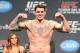 Mar 15, 2013; Montreal, Quebec, Canada; Chris Camozzi during the weight-in for UFC 158 at the Bell Centre. Mandatory Credit: Eric Bolte-USA TODAY Sports