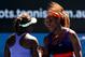 MELBOURNE, AUSTRALIA - JANUARY 23: Sloane Stephens (L) of the United States celebrates winning her Quarterfinal match against Serena Williams of the United States during day ten of the 2013 Australian Open at Melbourne Park on January 23, 2013 in Melbourne, Australia. (Photo by Cameron Spencer/Getty Images)