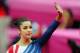 LONDON, ENGLAND - AUGUST 07: Alexandra Raisman of the United States waves to the crowd after winning the gold medal for the Artistic Gymnastics Women's Beam final on Day 11 of the London 2012 Olympic Games at North Greenwich Arena on August 7, 2012 in London, England. (Photo by Michael Regan/Getty Images)