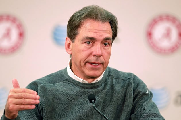 Saban on Bret Bielema's Comments: 'I Really Don't Have Any Reaction to It'