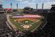 CHICAGO, IL - APRIL 01: Members of the Chicago White Sox and the Kansas City Royals stand during the National Anthem before the Opening Day game at U.S. Cellular Field on April 1, 2013 in Chicago, Illinois. (Photo by Jonathan Daniel/Getty Images)