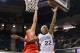 February 10, 2013; Sacramento, CA, USA; Sacramento Kings point guard Isaiah Thomas (22) is fouled by Houston Rockets point guard Jeremy Lin (7, left) during the fourth quarter at Sleep Train Arena. The Kings defeated the Rockets 117-111. Mandatory Credit: Kyle Terada-USA TODAY Sports