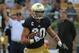 SOUTH BEND, IN - SEPTEMBER 08: Tyler Eifert #80 of the Notre Dame Fighting Irish runs with the ball against the Purdue Boilermakers at Notre Dame Stadium on September 8, 2012 in South Bend, Indiana. Notre Dame defeated Purdue 21-17. (Photo by Jonathan Daniel/Getty Images)